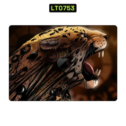 Premium Animals Laptops Skin - Wholesale | Nexa Skins — LT0753 - Animals Raw Skins (cheopard, wildlife, fierce)