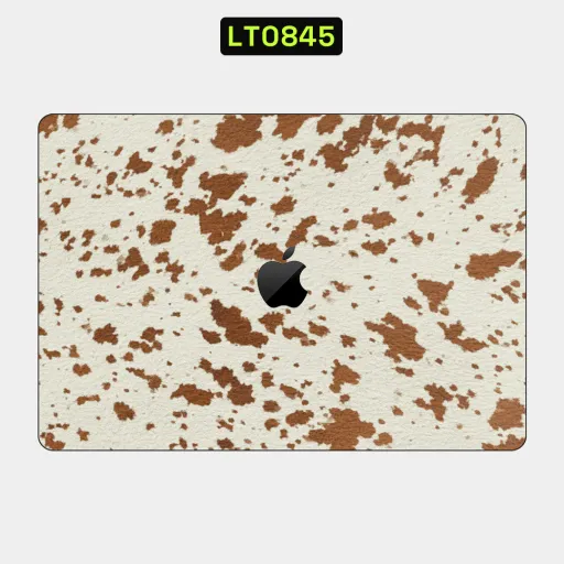 Premium Animals Laptops Skin - Wholesale | Nexa Skins — LT0845 - Animals Raw Skins (cowhide, brown, white)