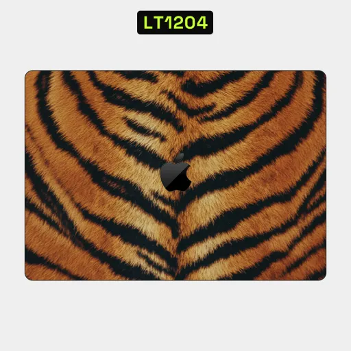Premium Animals Laptops Skin - Wholesale | Nexa Skins — LT1204 - Animals Raw Skins (tiger print, fur texture, animal skin)