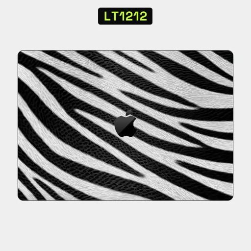 Premium Animals Laptops Skin - Wholesale | Nexa Skins — LT1212 - Animals Raw Skins (zebra, animal print, black and white)