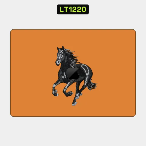 Premium Animals Laptops Skin - Wholesale | Nexa Skins — LT1220 - Animals Raw Skins (horse, orange, luxury)