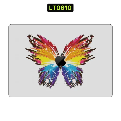Premium Animals Laptops Skin - Wholesale | Nexa Skins — LT0610 - Animals Raw Skins (butterfly, graffitipaint, colorful)