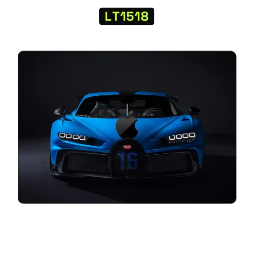 Premium Automotive Laptops Skin - Wholesale | Nexa Skins — LT1518 - Automotive Raw Skins (bugatti, blue, supercar)