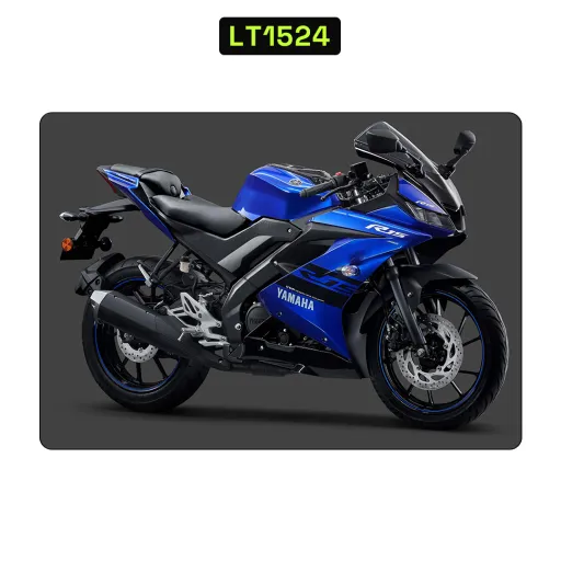 Premium Automotive Laptops Skin - Wholesale | Nexa Skins — LT1524 - Automotive Raw Skins (motorcycle, blue, yamaha)