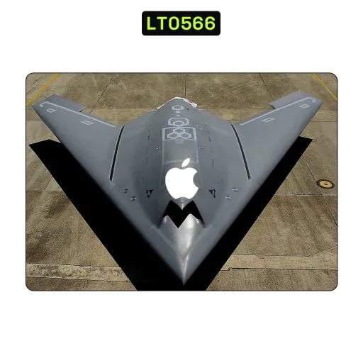 Premium Automotive Laptops Skin - Wholesale | Nexa Skins — LT0566 - Automotive Raw Skins (jet, fighter jet, gray)