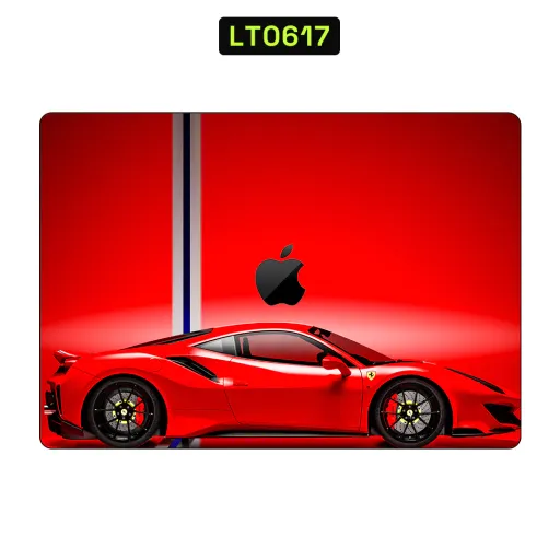 Premium Automotive Laptops Skin - Wholesale | Nexa Skins — LT0617 - Automotive Raw Skins (ferrari, red, sports car)