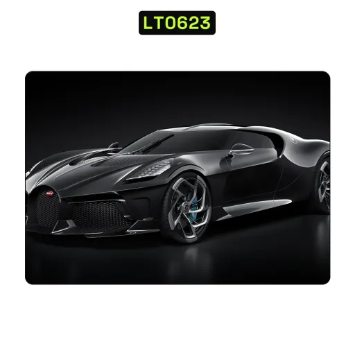 Premium Automotive Laptops Skin - Wholesale | Nexa Skins — LT0623 - Automotive Raw Skins (bugatti, hypercar, black)