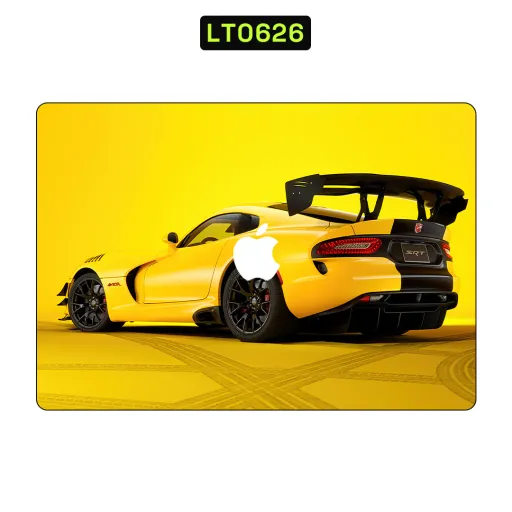 Premium Automotive Laptops Skin - Wholesale | Nexa Skins — LT0626 - Automotive Raw Skins (yellow car, sports car, race car)