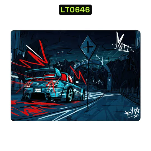 Premium Automotive Laptops Skin - Wholesale | Nexa Skins — LT0646 - Automotive Raw Skins (car, street art, graffiti)