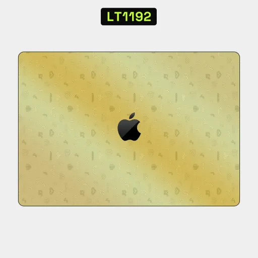Premium Brands Laptops Skin - Wholesale | Nexa Skins — LT1192 - Brands Raw Skins (gold, monogram, luxury)