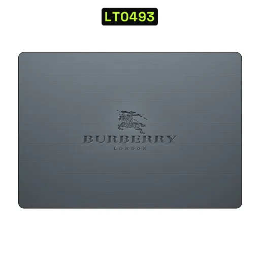 Premium Brands Laptops Skin - Wholesale | Nexa Skins — LT0493 - Brands Raw Skins (grey, logo, metallic)