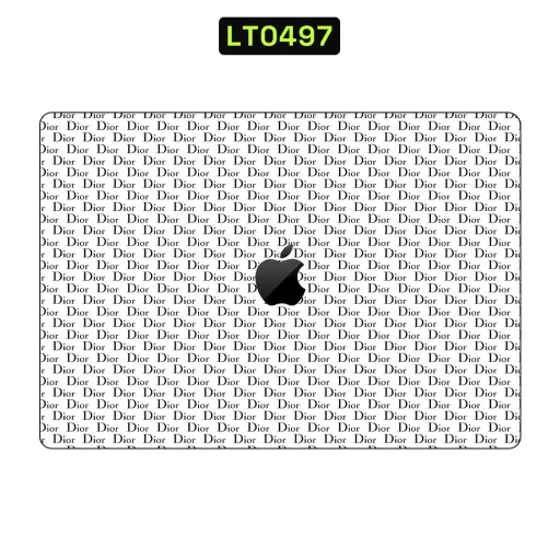 Premium Brands Laptops Skin - Wholesale | Nexa Skins — LT0497 - Brands Raw Skins (monogram, white, black)
