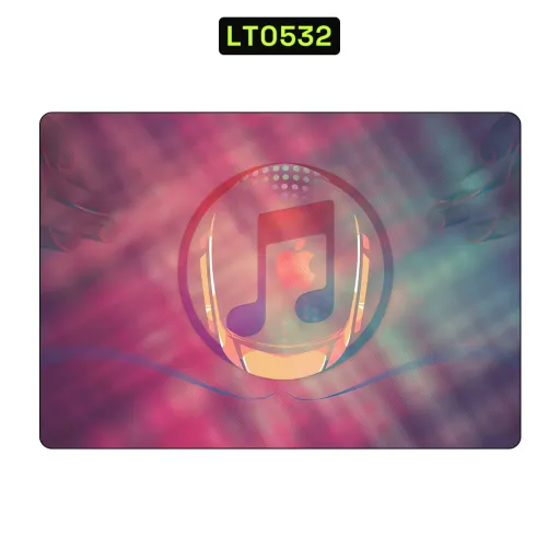 Premium Brands Laptops Skin - Wholesale | Nexa Skins — LT0532 - Brands Raw Skins (apple, music, headphones)