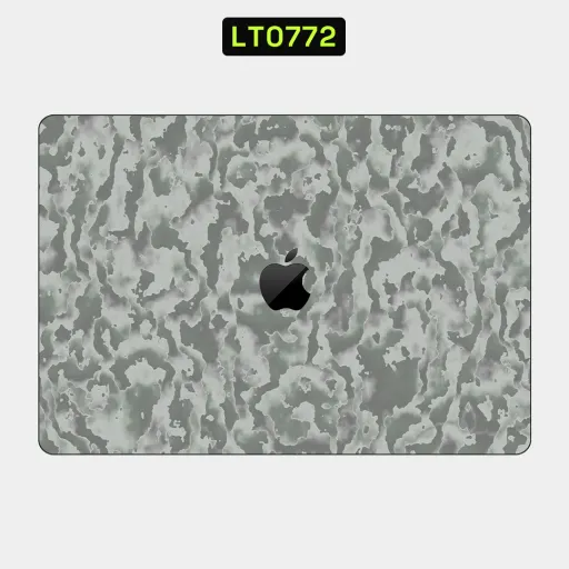 Premium Camouflage Laptops Skin - Wholesale | Nexa Skins — LT0772 - Camouflage Raw Skins (tactical, grey, military)