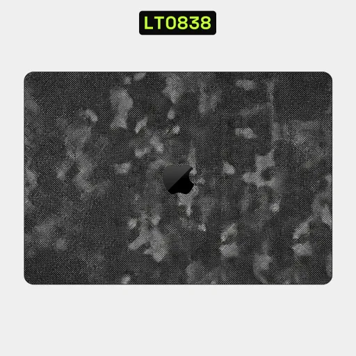 Premium Camouflage Laptops Skin - Wholesale | Nexa Skins — LT0838 - Camouflage Raw Skins (black, grey, textured)