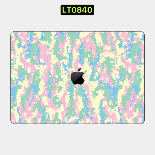 Premium Camouflage Laptops Skin - Wholesale | Nexa Skins — LT0840 - Camouflage Raw Skins (digital camo, pastel, pink)