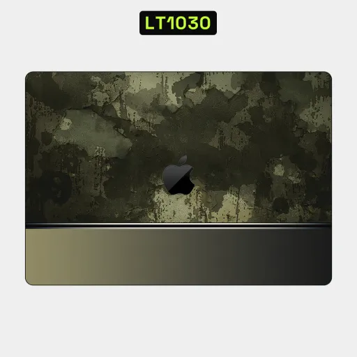 Premium Camouflage Laptops Skin - Wholesale | Nexa Skins — LT1030 - Camouflage Raw Skins (military, green, distressed)