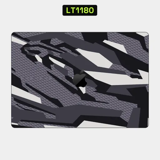 Premium Camouflage Laptops Skin - Wholesale | Nexa Skins — LT1180 - Camouflage Raw Skins (tactical, monochrome, geometric)