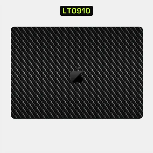 Premium Carbon Fiber Laptops Skin - Wholesale | Nexa Skins — LT0910 - Carbon Fiber Raw Skins (black, textured, matte)