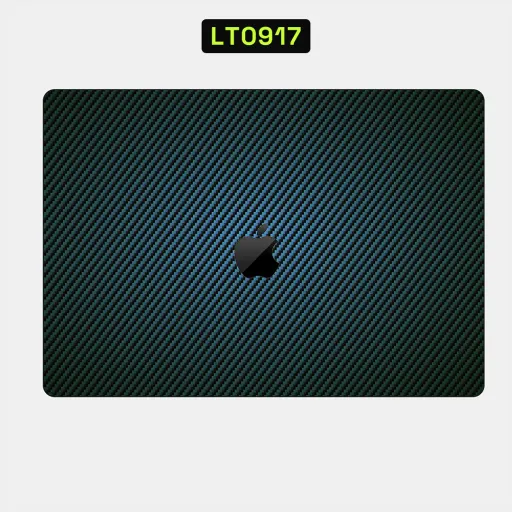 Premium Carbon Fiber Laptops Skin - Wholesale | Nexa Skins — LT0917 - Carbon Fiber Raw Skins (blue, dark, woven)