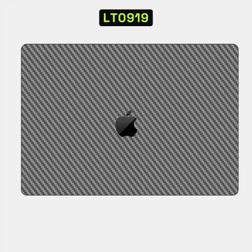 Premium Carbon Fiber Laptops Skin - Wholesale | Nexa Skins — LT0919 - Carbon Fiber Raw Skins (grey, texture, metallic)