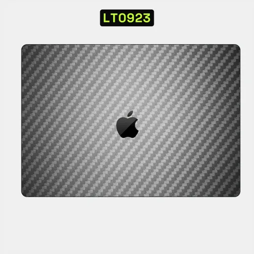 Premium Carbon Fiber Laptops Skin - Wholesale | Nexa Skins — LT0923 - Carbon Fiber Raw Skins (grey, textured, metallic)