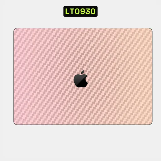 Premium Carbon Fiber Laptops Skin - Wholesale | Nexa Skins — LT0930 - Carbon Fiber Raw Skins (pink, gradient, rose gold)