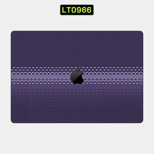 Premium Carbon Fiber Laptops Skin - Wholesale | Nexa Skins — LT0966 - Carbon Fiber Raw Skins (purple, textured, geometric)