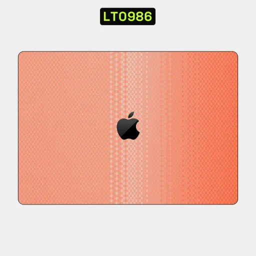 Premium Carbon Fiber Laptops Skin - Wholesale | Nexa Skins — LT0986 - Carbon Fiber Raw Skins (orange, gradient, woven)