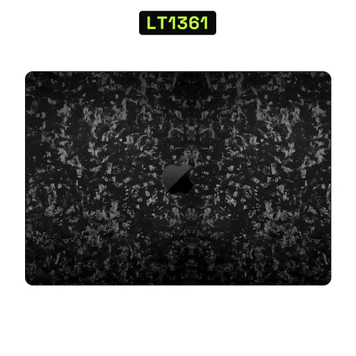 Premium Carbon Fiber Laptops Skin - Wholesale | Nexa Skins — LT1361 - Carbon Fiber Raw Skins (forged carbon, black, monochrome)