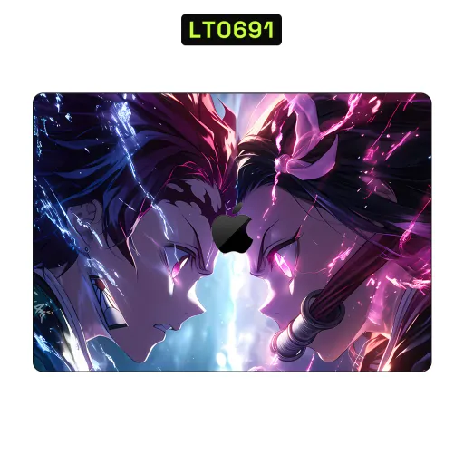 Premium Cartoon Laptops Skin - Wholesale | Nexa Skins — LT0691 - Cartoon Raw Skins (anime, demon slayer, glowing)