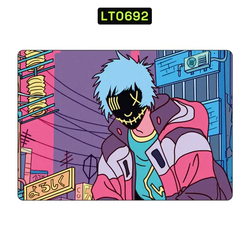 Premium Cartoon Laptops Skin - Wholesale | Nexa Skins — LT0692 - Cartoon Raw Skins (anime, cyberpunk, neon)