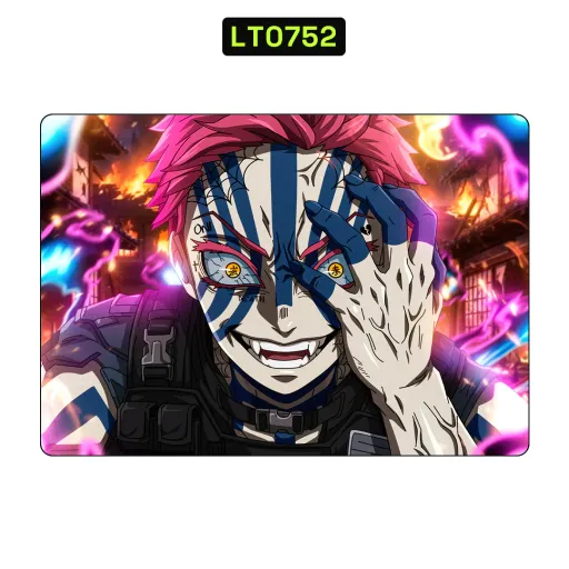 Premium Cartoon Laptops Skin - Wholesale | Nexa Skins — LT0752 - Cartoon Raw Skins (anime, demon slayer, akaza)
