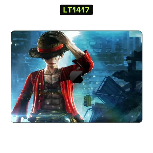 Premium Cartoon Laptops Skin - Wholesale | Nexa Skins — LT1417 - Cartoon Raw Skins (anime, one piece, luffy)
