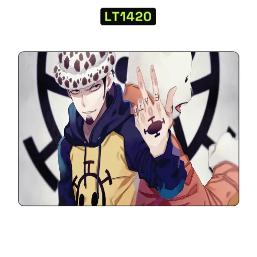 Premium Cartoon Laptops Skin - Wholesale | Nexa Skins — LT1420 - Cartoon Raw Skins (anime, one piece, traffalgar law)