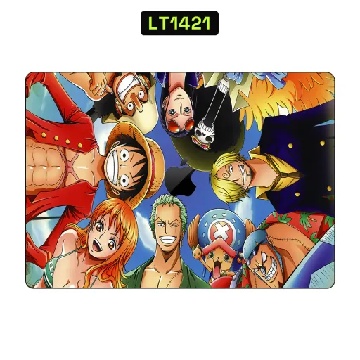 Premium Cartoon Laptops Skin - Wholesale | Nexa Skins — LT1421 - Cartoon Raw Skins (one piece, anime, colorful)