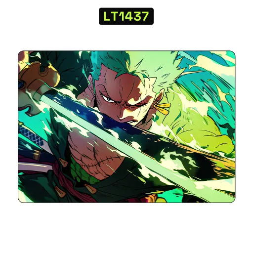 Premium Cartoon Laptops Skin - Wholesale | Nexa Skins — LT1437 - Cartoon Raw Skins (anime, manga, swordsman)