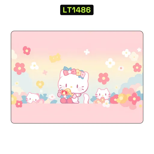 Premium Cartoon Laptops Skin - Wholesale | Nexa Skins — LT1486 - Cartoon Raw Skins (hello kitty, cute, pastel)