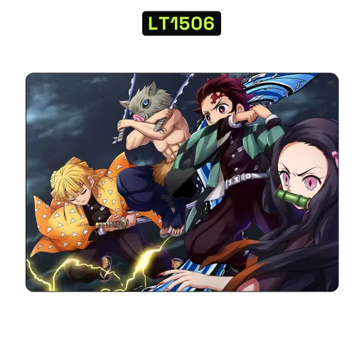 Premium Cartoon Laptops Skin - Wholesale | Nexa Skins — LT1506 - Cartoon Raw Skins (anime, manga, demon slayer)