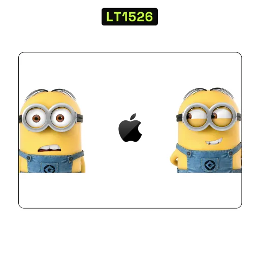 Premium Cartoon Laptops Skin - Wholesale | Nexa Skins — LT1526 - Cartoon Raw Skins (minions, yellow, blue)
