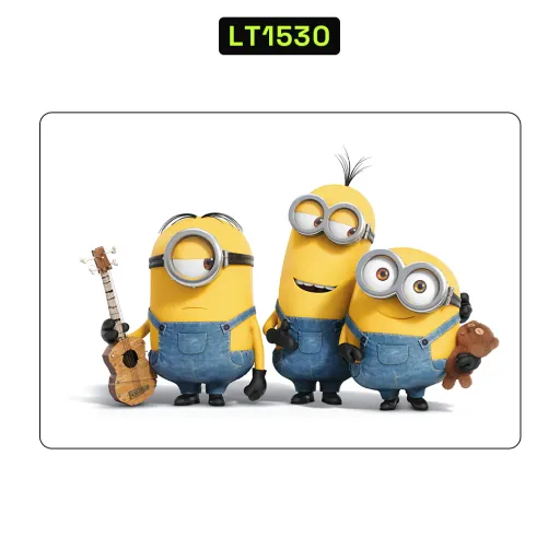 Premium Cartoon Laptops Skin - Wholesale | Nexa Skins — LT1530 - Cartoon Raw Skins (minions, yellow, cute)