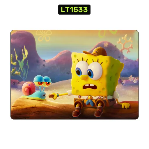 Premium Cartoon Laptops Skin - Wholesale | Nexa Skins — LT1533 - Cartoon Raw Skins (spongebob, animation, colorful)