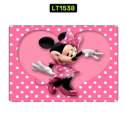 Premium Cartoon Laptops Skin - Wholesale | Nexa Skins — LT1538 - Cartoon Raw Skins (minnie mouse, disney, pink)