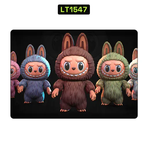 Premium Cartoon Laptops Skin - Wholesale | Nexa Skins — LT1547 - Cartoon Raw Skins (monsters, cute, furry)