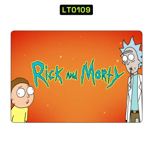 Premium Cartoon Laptops Skin - Wholesale | Nexa Skins — LT0109 - Cartoon Raw Skins (rick and morty, animation, orange)
