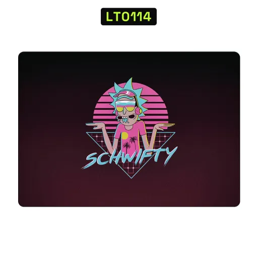Premium Cartoon Laptops Skin - Wholesale | Nexa Skins — LT0114 - Cartoon Raw Skins (rick and morty, synthwave, retro)