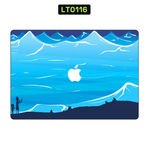 Premium Cartoon Laptops Skin - Wholesale | Nexa Skins — LT0116 - Cartoon Raw Skins (rick and morty, blue, ocean)