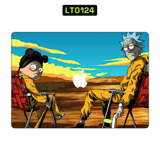Premium Cartoon Laptops Skin - Wholesale | Nexa Skins — LT0124 - Cartoon Raw Skins (rick and morty, breaking bad, animated)