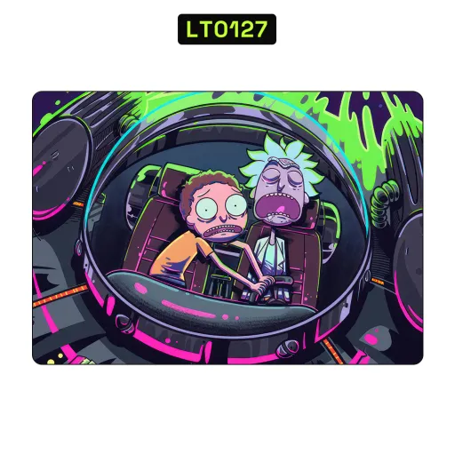 Premium Cartoon Laptops Skin - Wholesale | Nexa Skins — LT0127 - Cartoon Raw Skins (rick and morty, sci-fi, colorful)