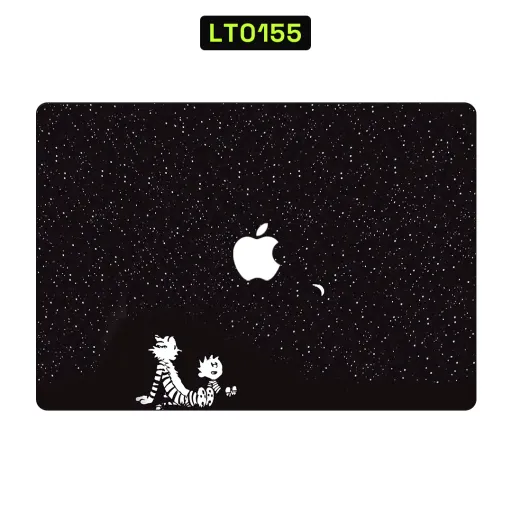 Premium Cartoon Laptops Skin - Wholesale | Nexa Skins — LT0155 - Cartoon Raw Skins (stars, night, black and white)
